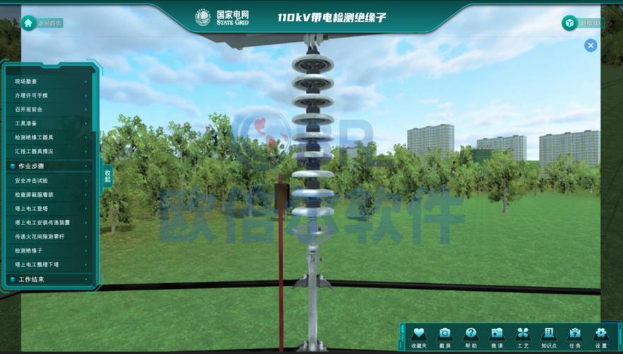高精度电气系统建模,包含电力系统各个环节,发电厂/变电站/输配电/继